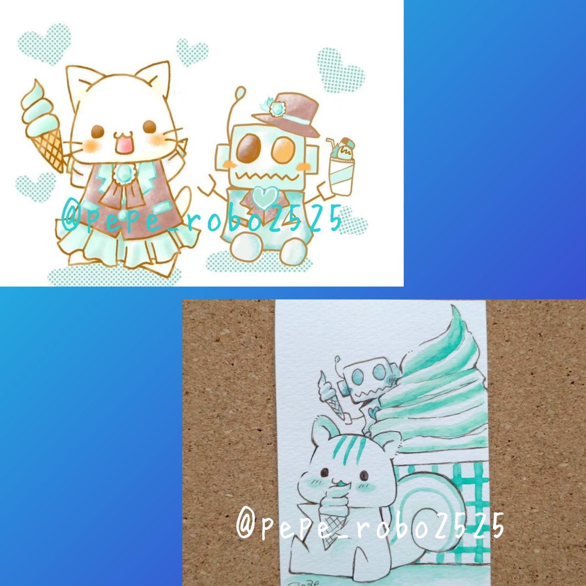 pepe_robo2525's tweet photo. #今日は何の日 7月3日は
#ソフトクリームの日 だって

最近暑くて欲しくてたまらないよね🍦 https://t.co/ffRb5O6rdD
