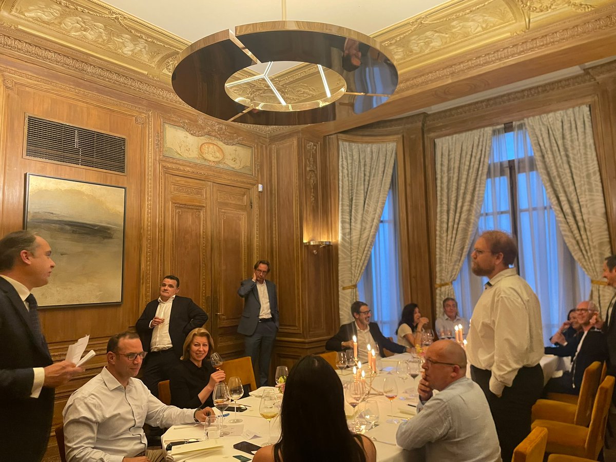 thecwo's tweet photo. 📸 A few snaps from June 🍾

We've been connecting leaders and crowning Chief Wine Officers in London, Paris, and Amsterdam lately, and loving every minute of it. 

If you've not attended a CWO Dinner yet, it's never too late: https://t.co/nnNEtTJBn5 https://t.co/0QBqM9jWIC