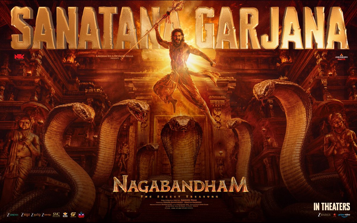 tollymasti's tweet photo. After long time , We are witnessing a concept about our Culture 🔥🔥🔥

#SanatanaGarjana #Nagabandham #Tollymasti @tollymasti https://t.co/SesMYvShY6