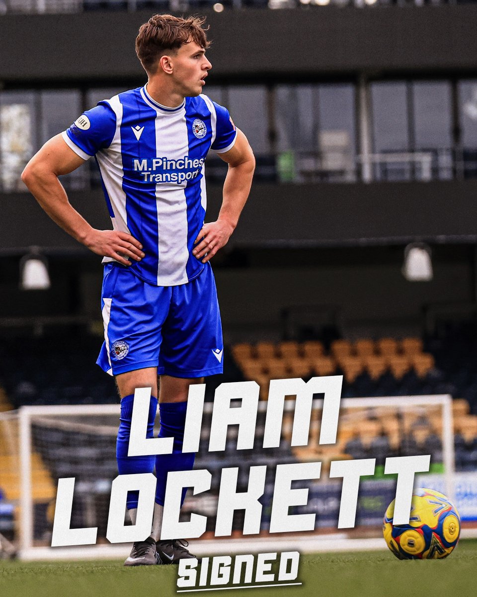 WorcesterCityFc's tweet photo. 200 appearances and counting.

We’re pleased to confirm that Liam Lockett will remain a Worcester City player for the 2026/27 season.

Our most-used player last campaign, Liam featured 40 times, scored nine goals and continues to be a huge part of Chris Cornes’ squad. 🔵⚪

https://t.co/Xt5PMW3rFO