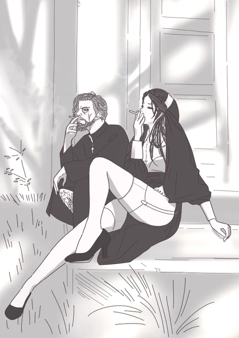 ナイトレイン/学者と葬儀屋ちゃん
Scholar and Undertaker 