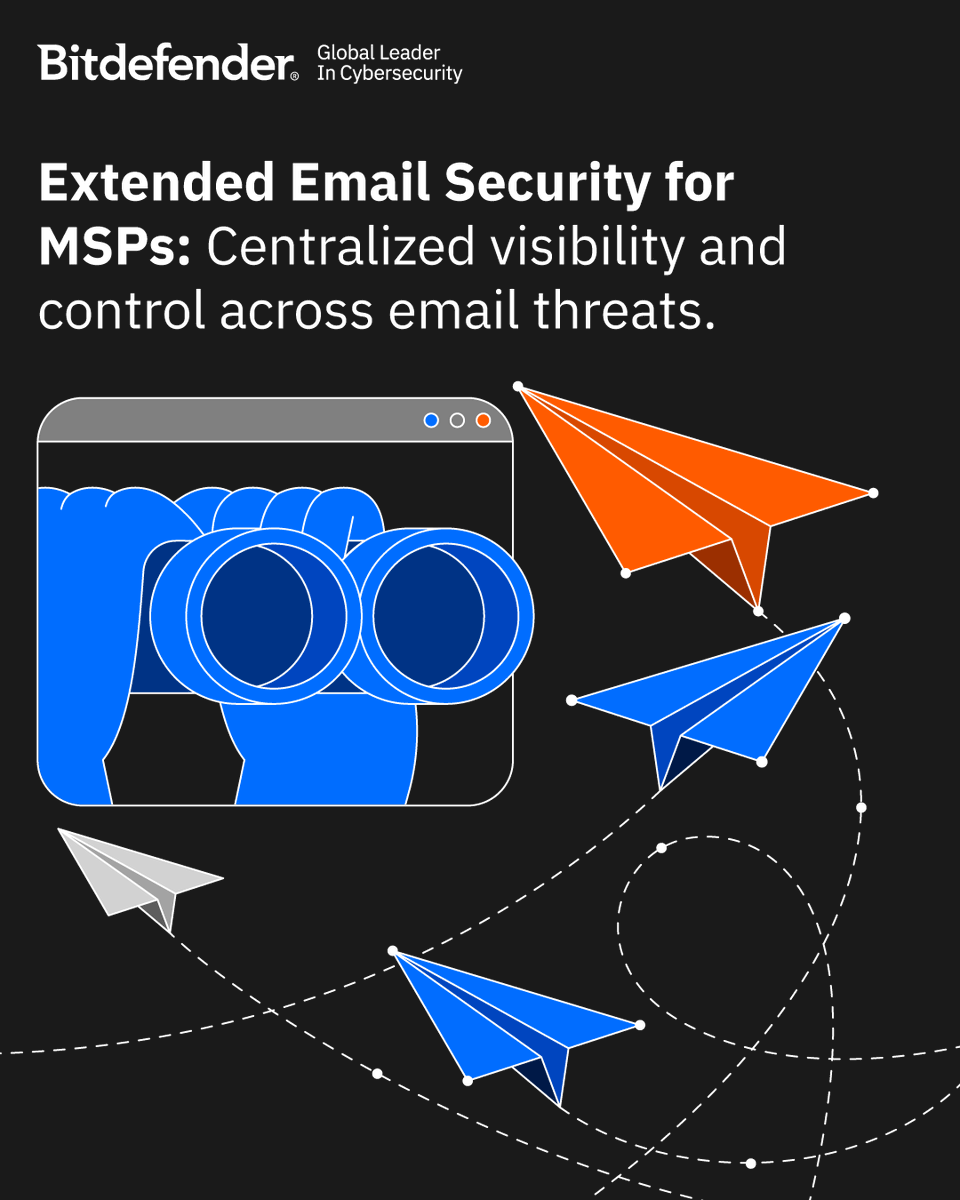 Bitdefender_Ent's tweet photo. Gain full visibility and control across all customer environments in real time. Monitor email activity across tenants, identify emerging threats, and take action from a single console.

See how it works: 🔗 https://t.co/iCjFvhehBV. https://t.co/FuDlAIZZBP