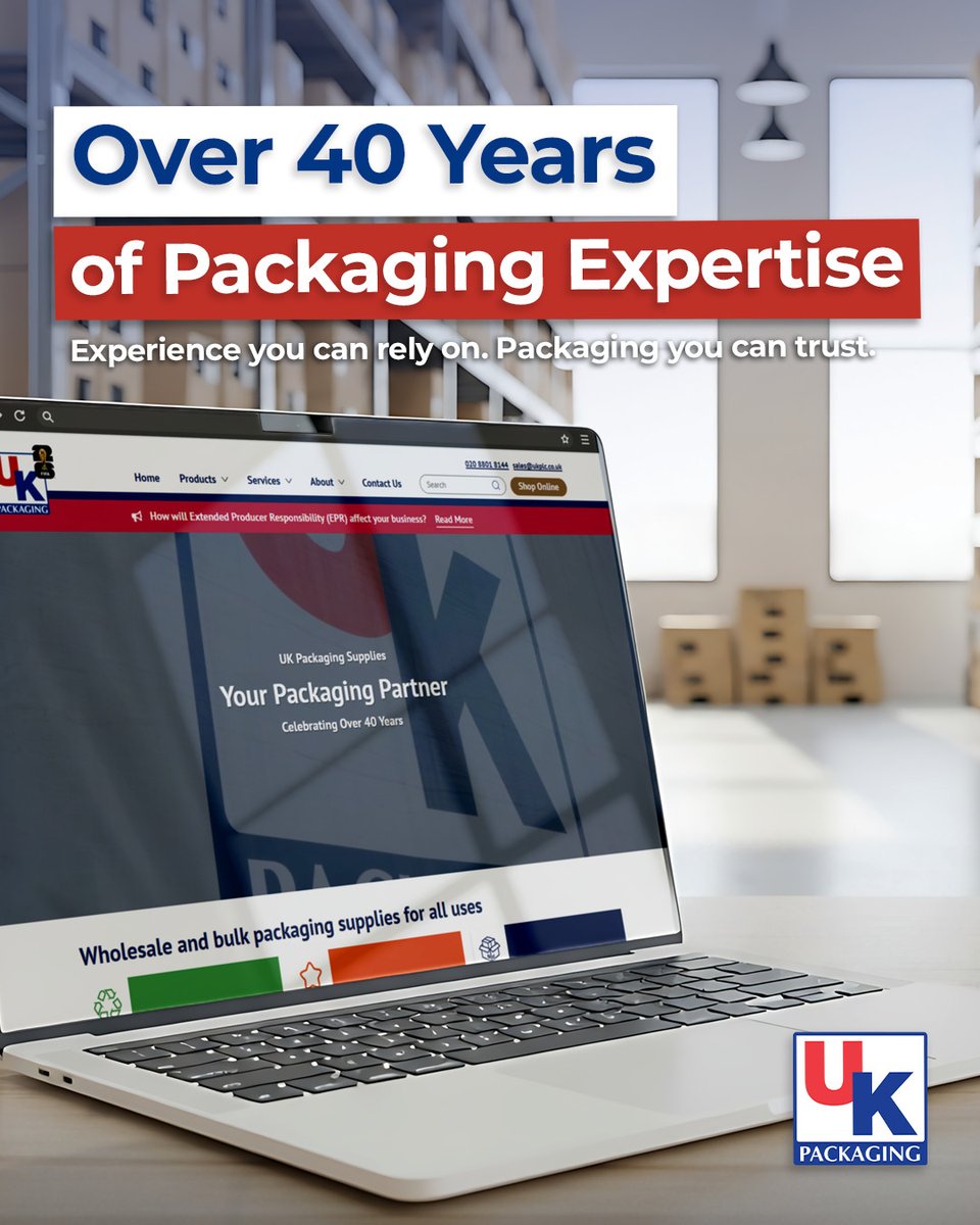 UKPackagingCoUK's tweet photo. Whether you need everyday essentials or bespoke packaging solutions, you can count on UK Packaging to keep your business moving.

Visit our website to explore our full product range or speak to our team today.

📞 020 8801 8144
📧 sales@ukplc.co.uk https://t.co/j1fqYQNyZL