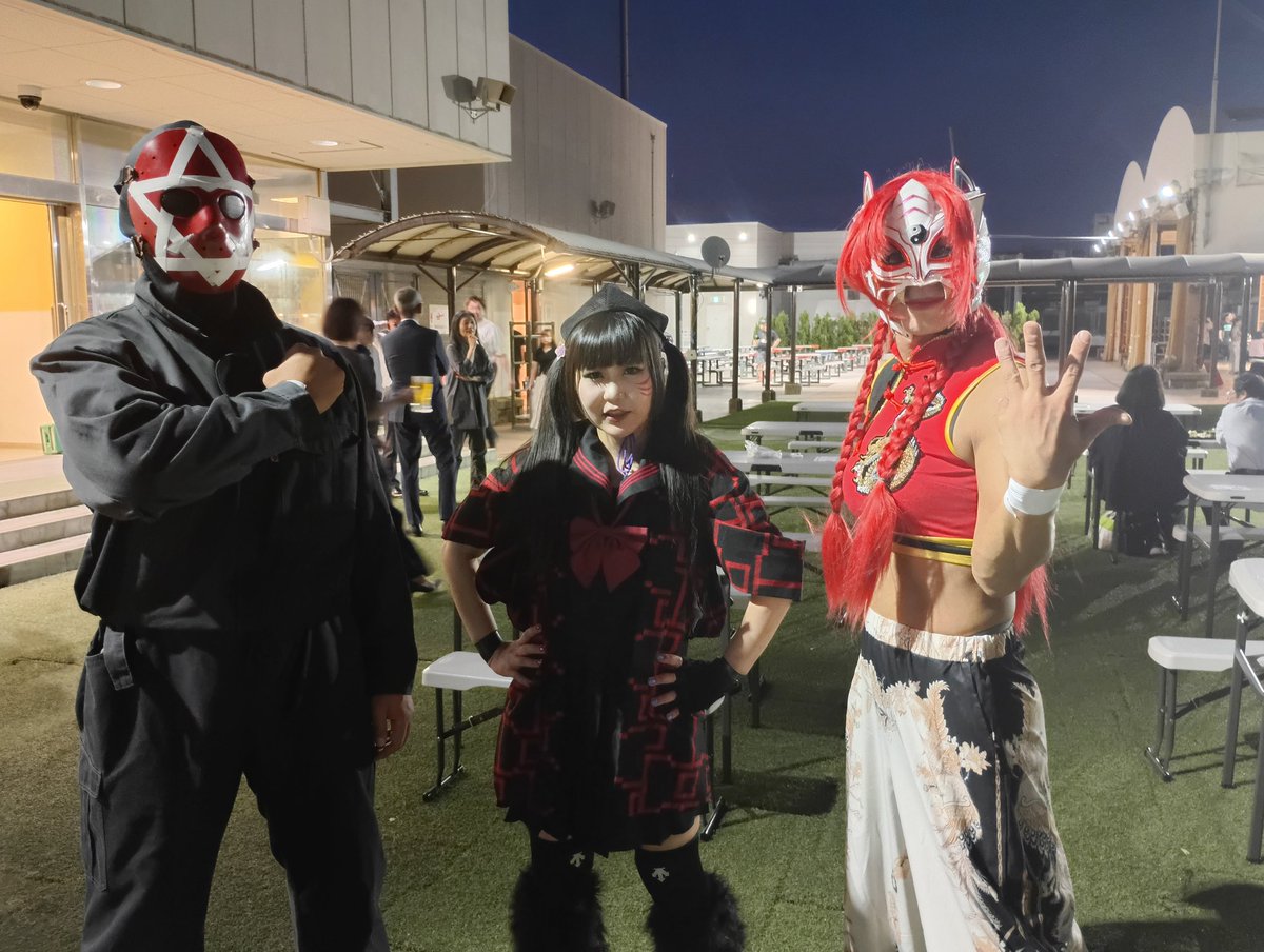 nacchan413's tweet photo. 瓦町FLAGビアガーデン　in UDONOプロレス
今からゴング！
瀬戸よいち
Mr,ZOO
#瀬戸よいち
#Mr,ZOO
#UDONOプロレス
#瓦町FLAGビアガーデン https://t.co/SftuxIIVbx