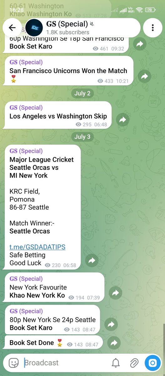 gsdadatips's tweet photo. Major League Cricket 2026

#SOvMINY #SOvsMINY #MINYvSO #MINYvsSO #SeattleOrcas #MINewYork
#SO #MINY
#MajorLeagueCricket #MLC #T20 #MLC4 #MLCt20 #MLC2026 #MLCBet #MLCBetting #MLCJackpot #MLCfixing #MLCgambling #Jackpot
#IPL #LPL #BPL #T20Blast #CPL #BBL #SA20 #ILT20 #PSL #The100 https://t.co/mTAOD0d6MR