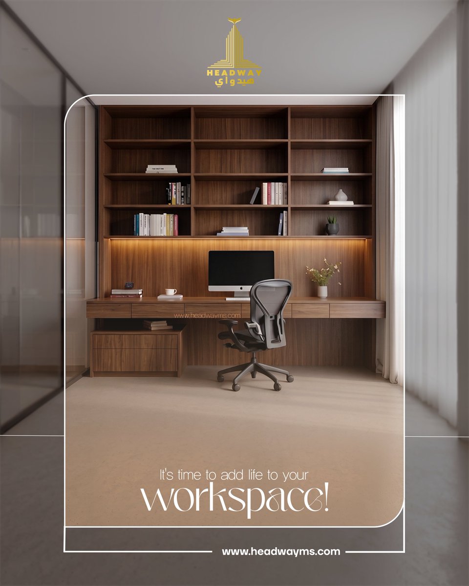 headwayms's tweet photo. Stuck in a dull office? Upgrade with Headway’s custom wood &amp; lighting setups to boost your focus!
Bring your dream workspace to life. Contact us: 📞+97124421034 💬 +971524977940 📧 sales@headwayms.com 🌐 https://t.co/sEauCWfEPW https://t.co/wdFliUiosD