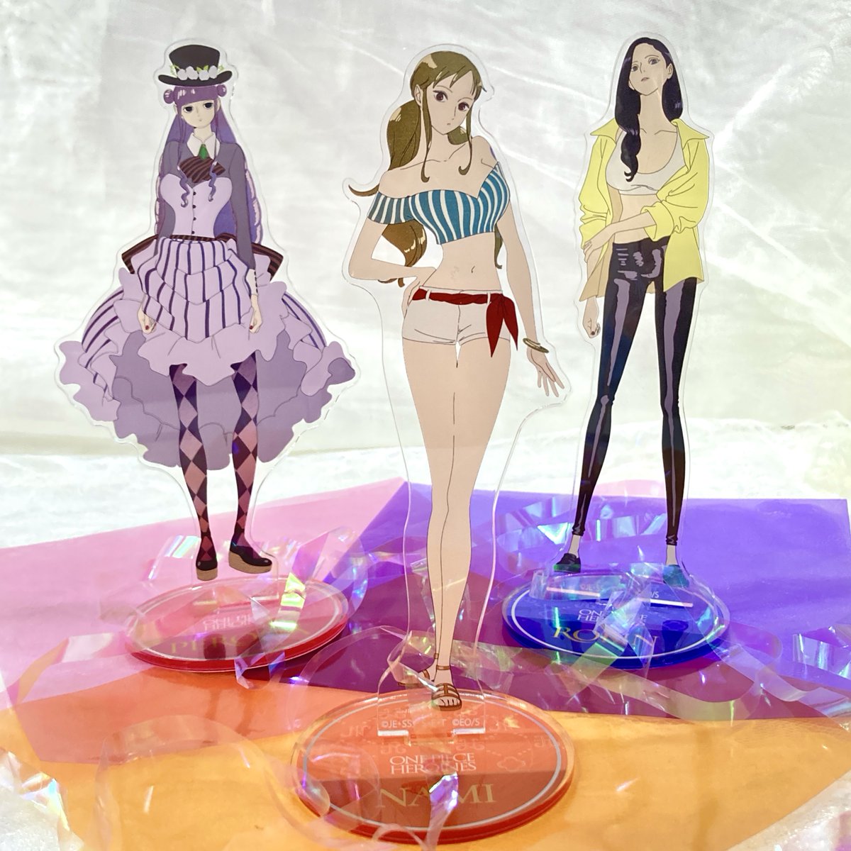Mugiwara_HA's tweet photo. 【新商品】

〖ONE PIECE HEROINES〗

キラキラアクリルスタンド
NAMI/ROBIN/PERONA
1,870円（税込）

好評発売中✨💕

#麦わらストア #ONEPIECE https://t.co/NSqgVUxI9T