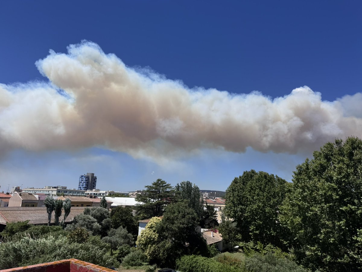 Circill's tweet photo. Cremen Les Gavarres
@bomberscat @tvcostabrava #LaBisbal #Calonge #BaixEmporda #IF #Incendi https://t.co/rdCAmxaJZF