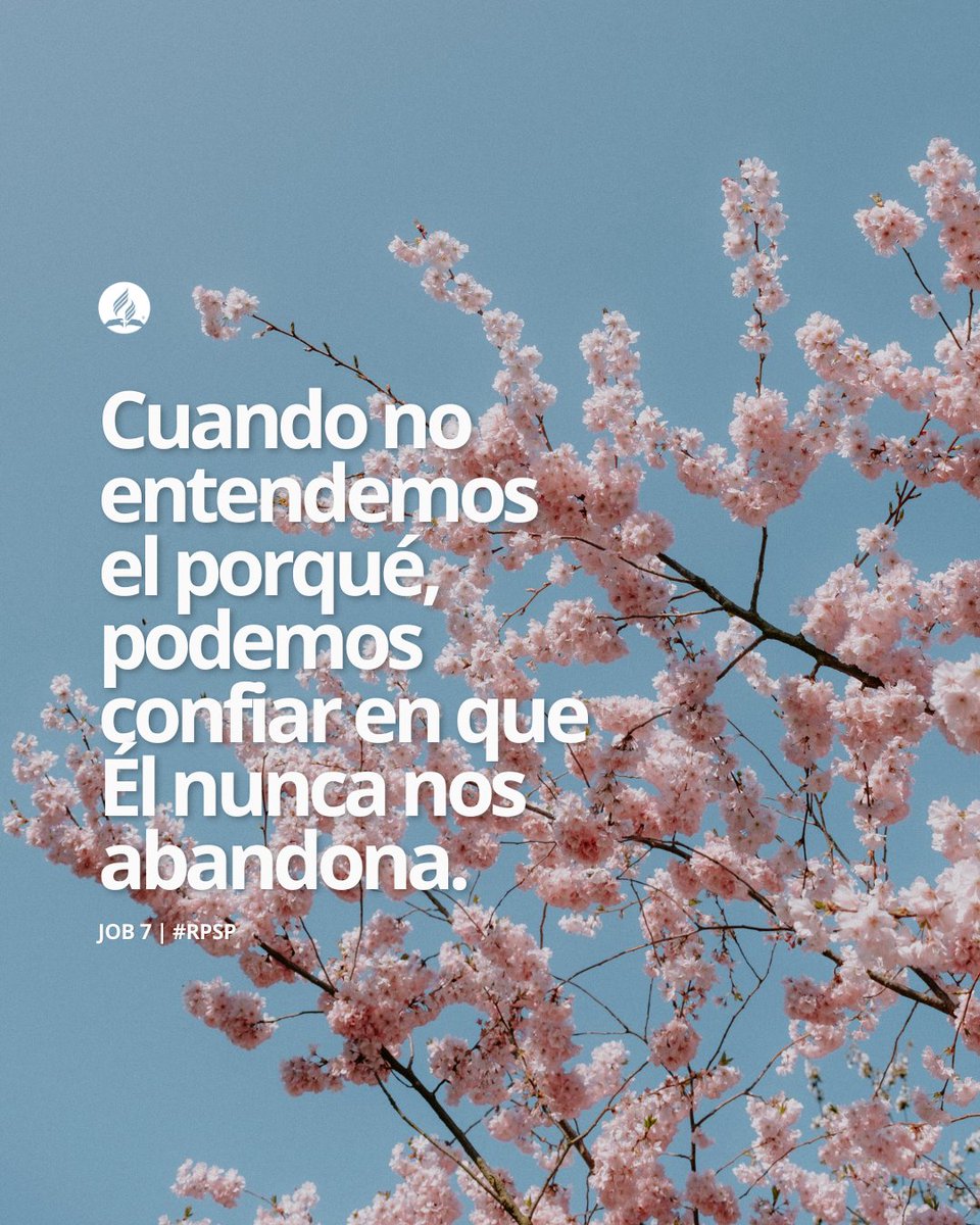 AdventistasDIA's tweet photo. En Job 7, el dolor parece no tener fin, pero Dios permanece cerca de Job aun en medio del sufrimiento. Cuando no entendemos el porqué, podemos confiar en que Él nunca nos abandona. #RPSP https://t.co/FffMT8Hzbk