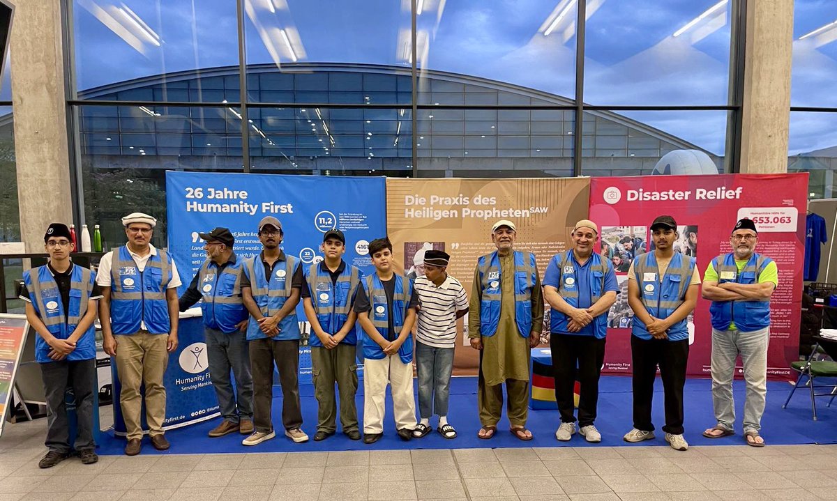 HFI1995's tweet photo. Join our @HumanityFirstDE team at the MKA Ijtema this weekend in Karlsuhe in #Germany https://t.co/Xwa3oBIVoM