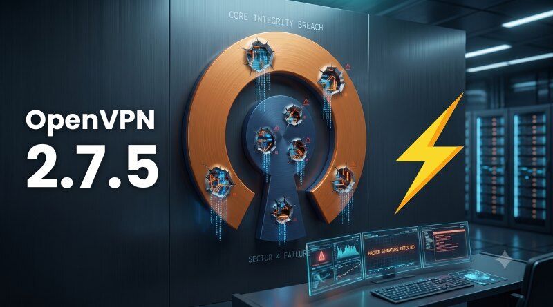 ITConnect_fr's tweet photo. OpenVPN 2.7.5 : 7 vulnérabilités corrigées.
Peu de RCE, mais plusieurs failles font planter le serveur ...
Un VPN qui tombe = accès distant coupé. À patcher 👇
https://t.co/XOGbD1YpGP
#openvpn #cybersecurite #infosec https://t.co/dWGvJAzohr