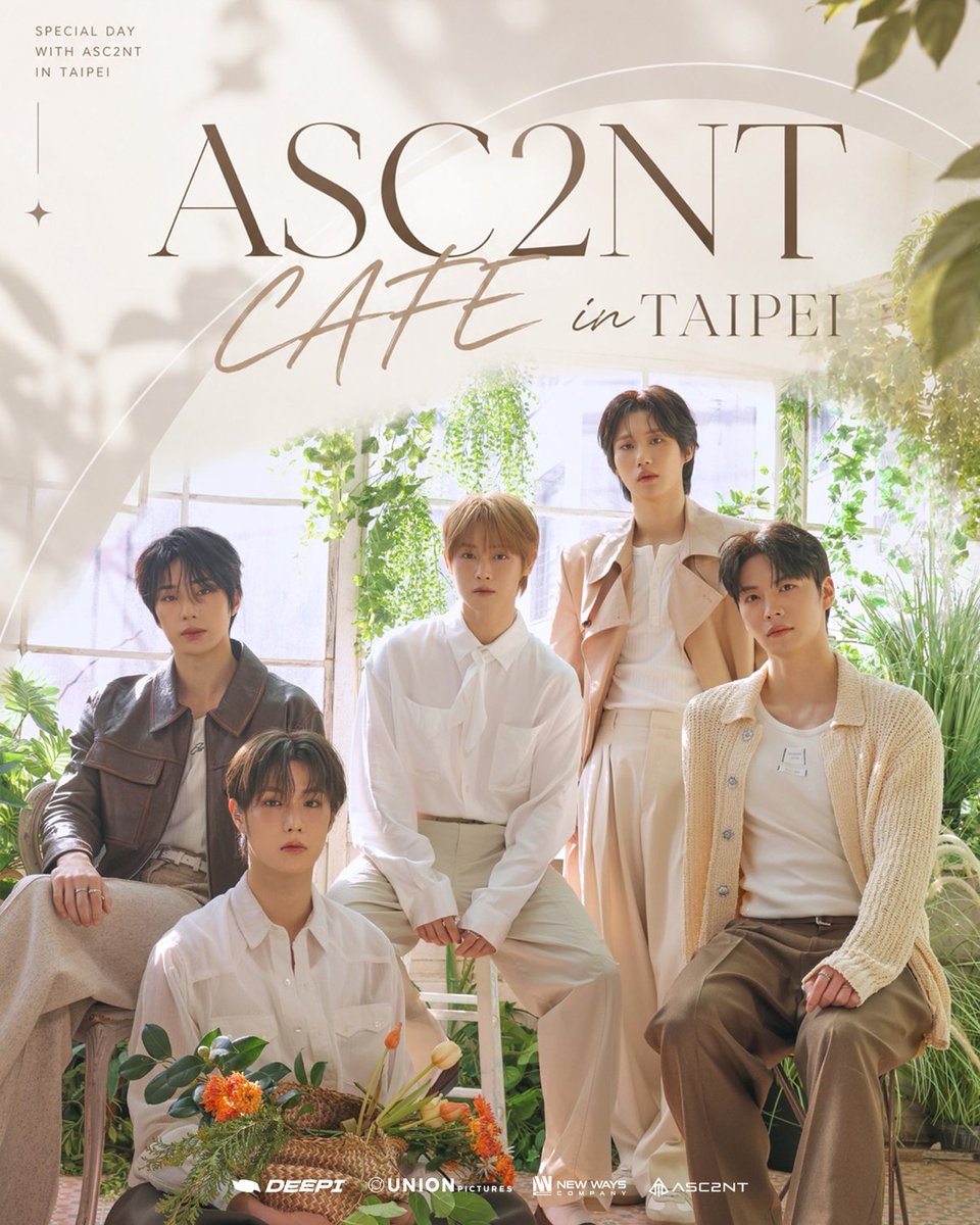 unionpic's tweet photo. ASC2NT 카페 알바생, TAIPEI 상륙! ☕️
이번엔 특별한 소식을 들고 왔어요✨
카페 알바생으로 변신한 ASC2NT가 TAIPEI에서 여러분을 기다립니다!

☕ 행사 정보
• 카페 이벤트: 2026. 07. 18. (SAT) 14:30
• 스페셜 이벤트: 2026. 07. 18. (SAT) 16:00

🎟 티켓 오픈
2026. 07. 04 (SAT) 14:00 (KST)

🎁 구성
1) 음료
2) 커스텀 쿠키
3) 커스텀 컵홀더
4) 미니 팬미팅
5) 럭키드로우 참석권
6) 바리스타 컨셉 미공개 포토카드 (5종 중 1종 랜덤)

💙 EVENT
• 5:1 그룹 사진회
• 5:1 그룹 폴라회
• 1:1 폴라회
• 1:1 셀카회
• 1:1 사물사인회
• 1:1 포카낙서회

🎟️ 예매 방법
[ASC2NT CAFE in TAIPEI] 사이트 클릭 후 예매
🔗https://t.co/0rMtuSqeuv

—

ASC2NT 咖啡廳店員登陸台北！☕✨
這次帶來特別的消息！
化身咖啡廳店員的 ASC2NT，將在 TAIPEI 等著大家！
☕ 活動資訊
• Cafe Event：2026 年 7 月 18 日（六）14:30
• Special Event：2026 年 7 月 18 日（六）16:00

🎟 售票時間
2026 年 7 月 4 日（六）14:00（韓國時間 KST）

🎁 活動內容
1) 飲品一杯
2) 客製造型餅乾
3) 客製杯套
4) Mini Fan Meeting（迷你粉絲見面會）
5) Lucky Draw 抽獎資格
6) 咖啡師概念未公開小卡（5 款隨機 1 款）

💙 EVENT
• 5:1 團體合照活動
• 5:1 團體拍立得活動
• 1:1 拍立得活動
• 1:1 自拍合影活動
• 1:1 指定物品簽名活動
• 1:1 小卡塗鴉活動

🎟️ 購票方式
點選 【ASC2NT CAFE in TAIPEI】 頁面後即可購票
🔗https://t.co/0rMtuSqeuv

#ASC2NT #어센트 #UnfoldedMoments