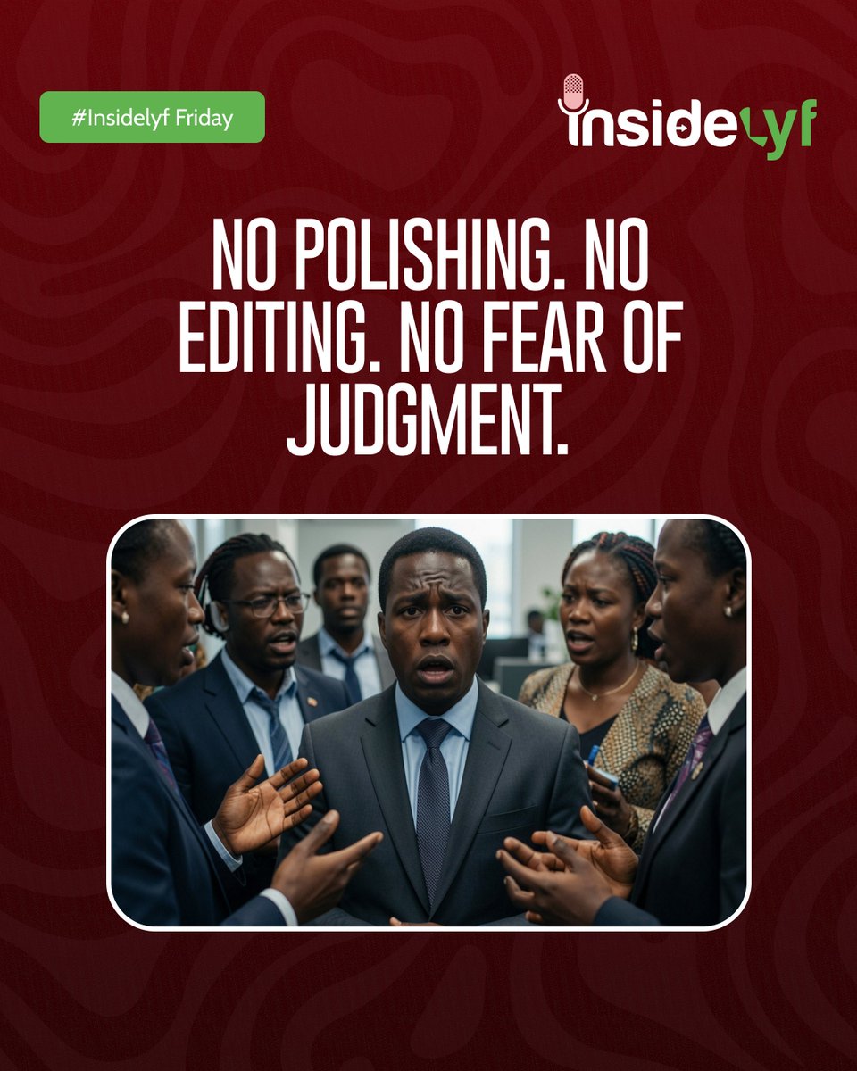 realinsidelyf's tweet photo. You'll never say what truly matters if you're always trying to sound perfect.
Speak freely.
Listen openly.
Grow together.
#InsideLyf #FridayThoughts #ConversationsThatMatter https://t.co/jN77Ob6unt
