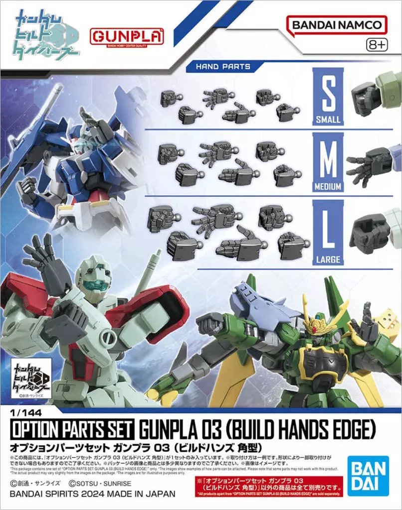 最安値更新】【WonderToys】 オプションパーツセット ガンプラ03