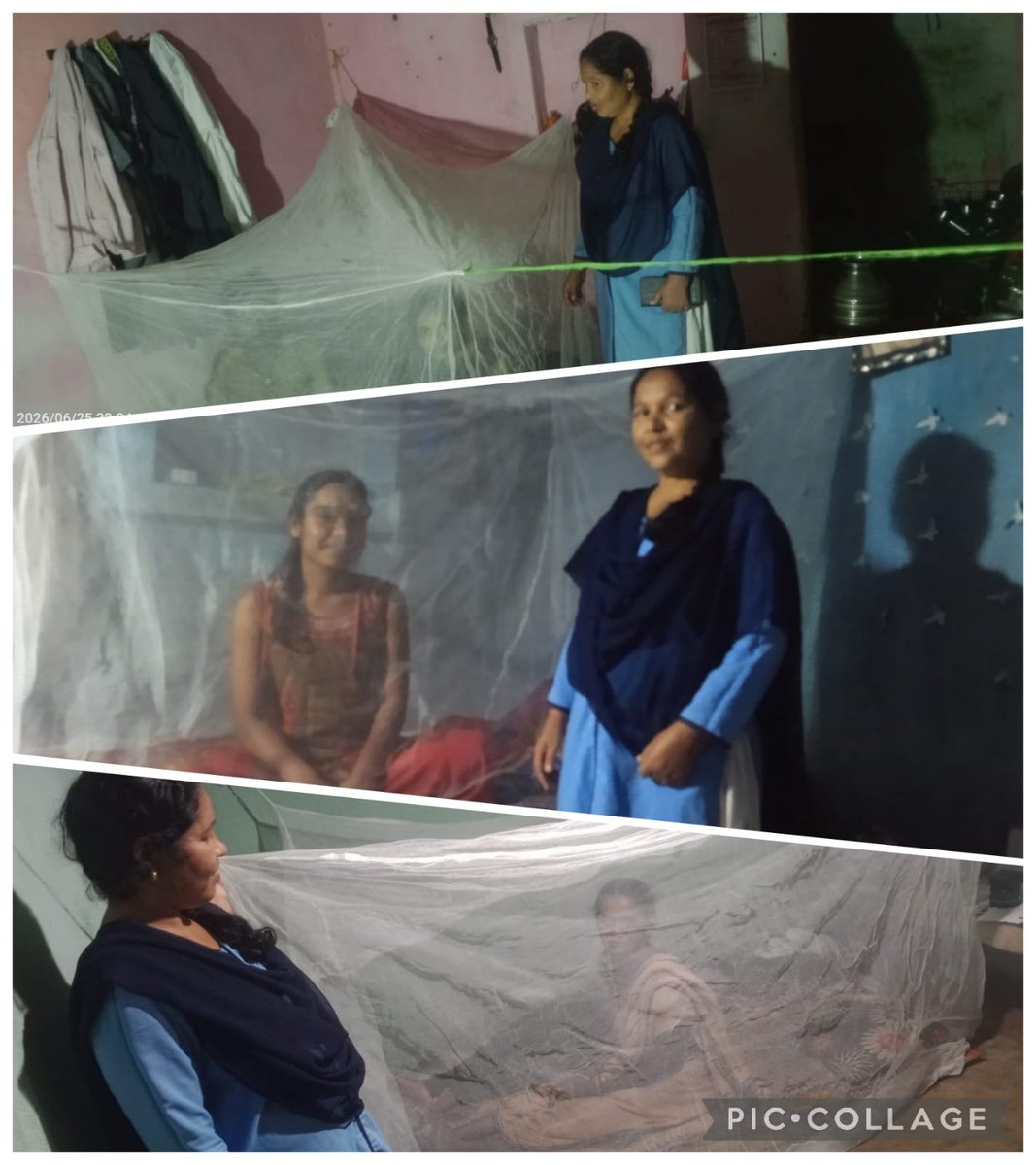 nvbdcpkandhamal's tweet photo. LLIN usage Supervision by ASHA at Tengadapathar village under Tikabali M C, Tikabali Block.

#MalariaFreeKandhamal
#ମ୍ୟାଲେରିଆମୁକ୍ତକନ୍ଧମାଳ 
#मलेरियामुक्तकंधमाल https://t.co/M294yCB7Sj