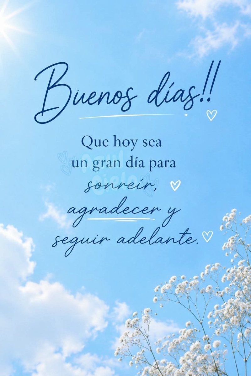 jordaninavarro's tweet photo. “Que la mañana te regale motivos para sonreír, gratitud para tu corazón y fuerza para seguir adelante.” https://t.co/nTydodTRjd