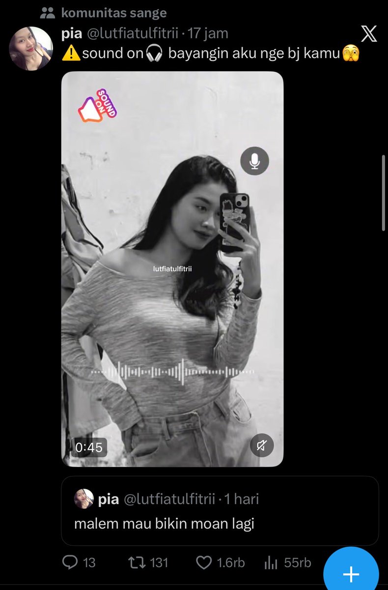 sagitariusayang's tweet photo. ⚠️FAKER MERESAHKAN⚠️
apapun yang di share di acc ini baik foto, video, sounds, reply’n sampai caption tentu itu bukan saya. bahkan saya sama sekali tidak pernah mengetik hal yang tidak pantas seperti itu. tolong bantuannya temen2 untuk report akunnya, karna ini mengganggu sekali. https://t.co/mTCIQNvHBm