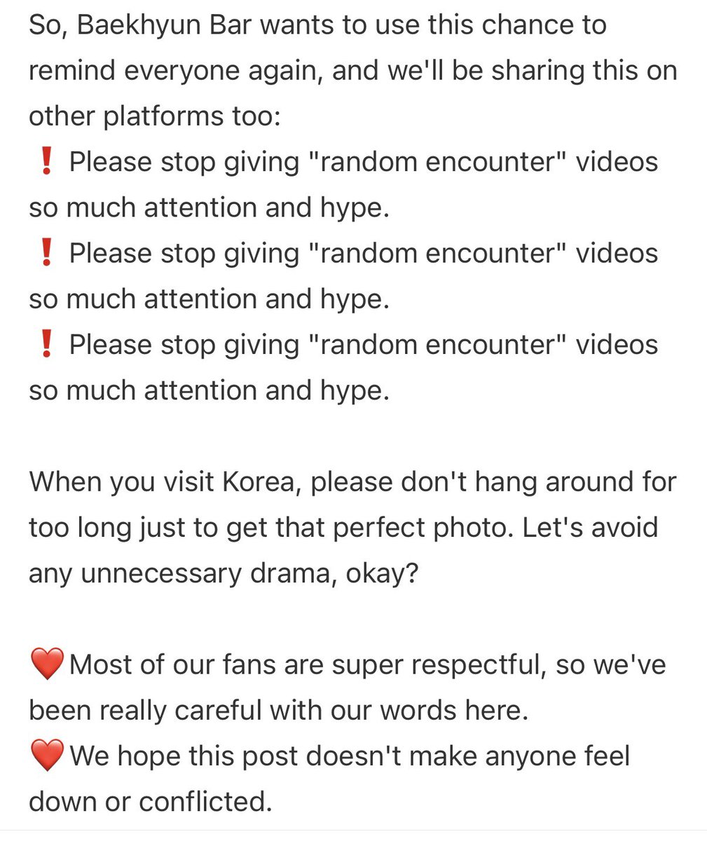lightbaek614's tweet photo. need everyone to read baekhyun bar’s post because the stalking is getting out of hand now. https://t.co/nniX1FDG1L