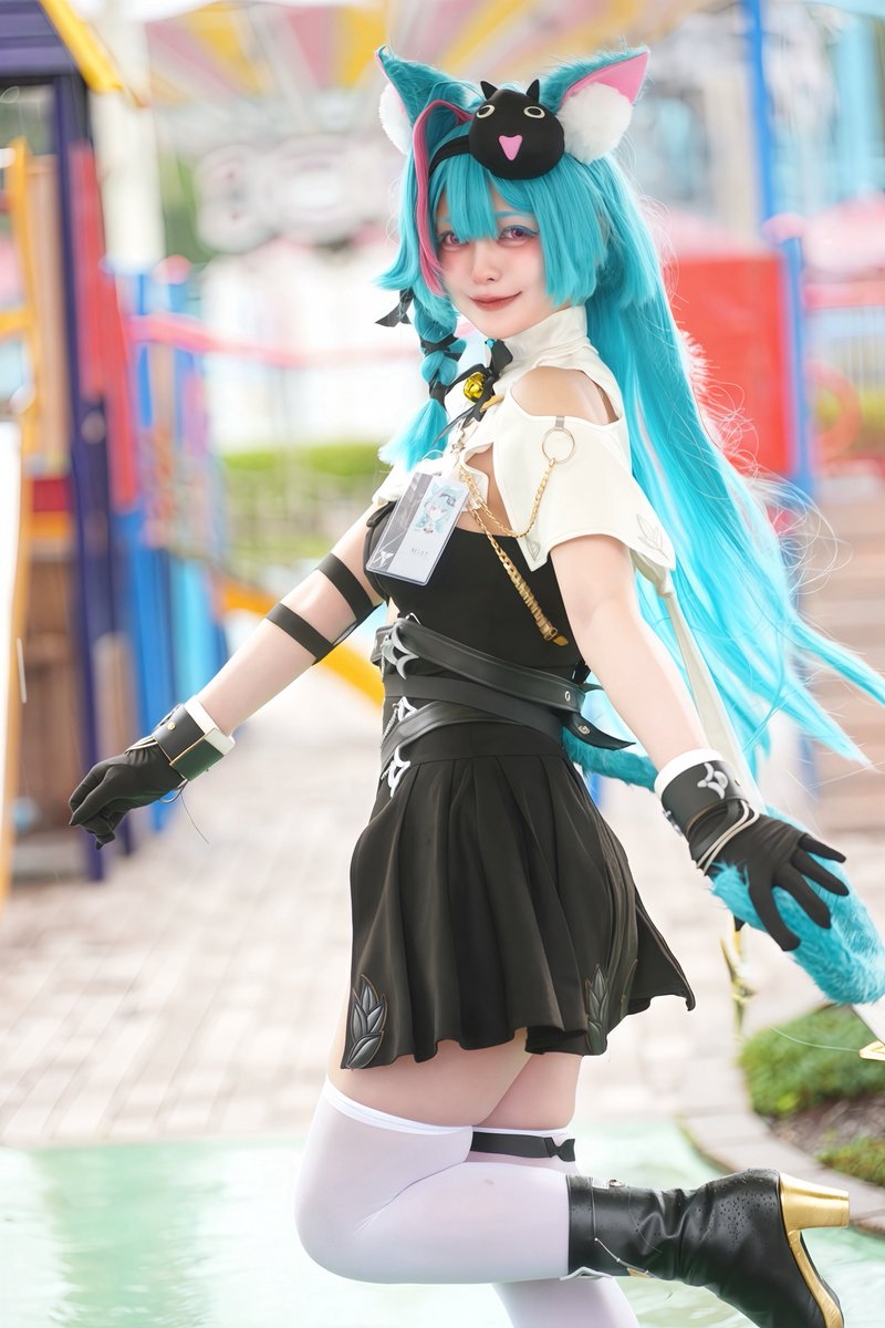 YzTainment's tweet photo. NTE｜ミント 🐱

#ラグコス Mint Cosplay https://t.co/eI51LoWdrk