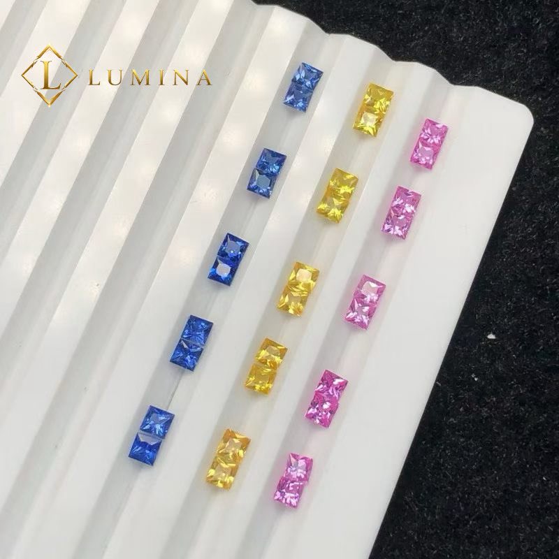 Luminajewelryph's tweet photo. ๐๐๐ฉท Princess Cut Sapphires
Blue, Yellow and Pink.
Beautifully matched natural sapphire pairs for timeless jewelry creations.
โจ Lumina Jewelry
#PrincessCut #Sapphire #BlueSapphire #YellowSapphire #PinkSapphire https://t.co/DxKptcigvV