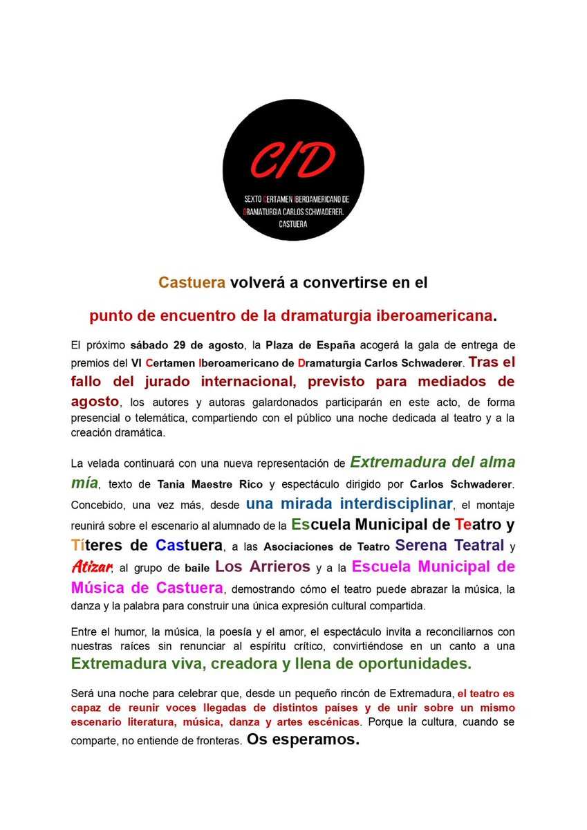 CIDcastuera's tweet photo. @DipdeBadajoz https://t.co/lj2EWgYPDZ