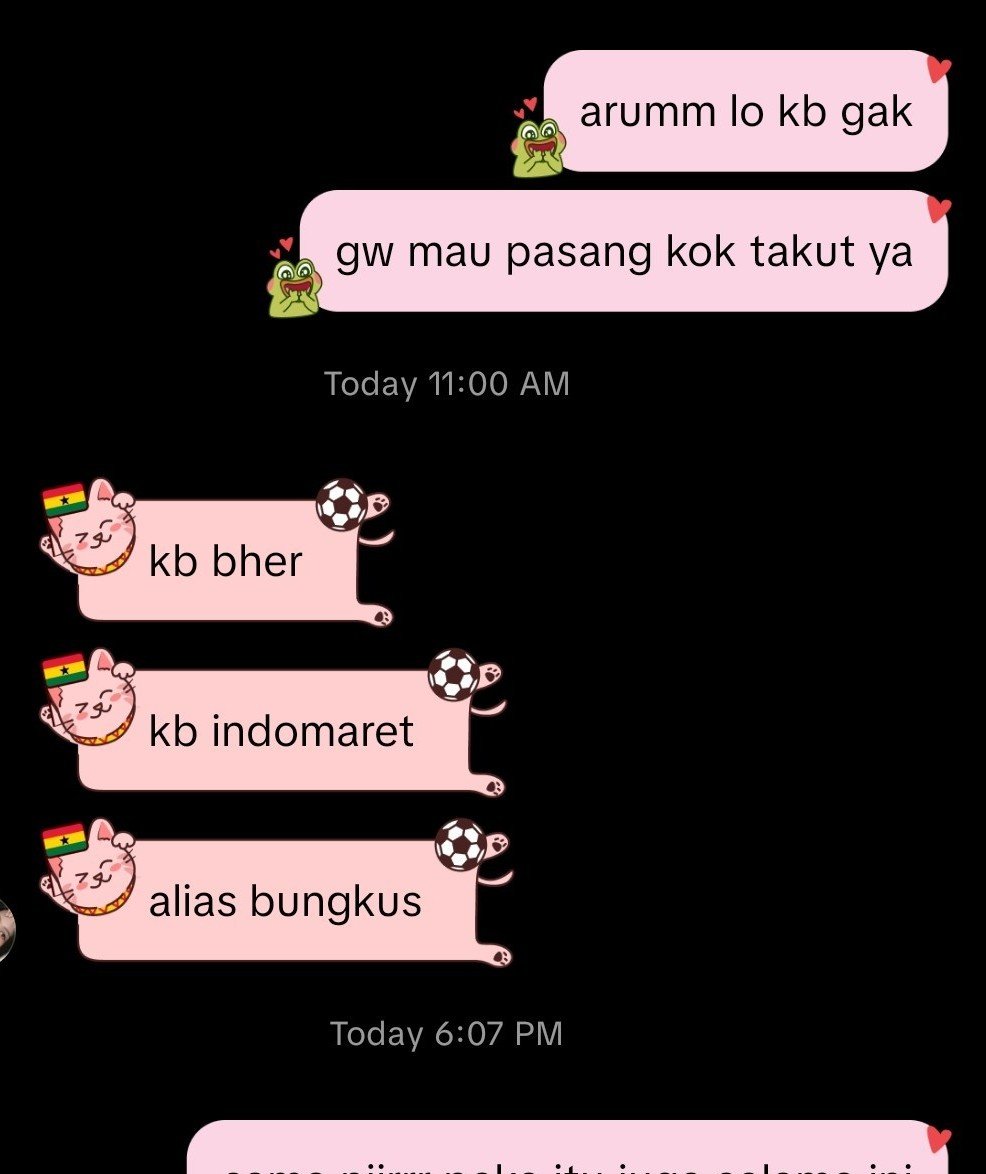 _bherr's tweet photo. ga espek obrolan nya udah ginian wkwk😭 https://t.co/uJQVSHph2l