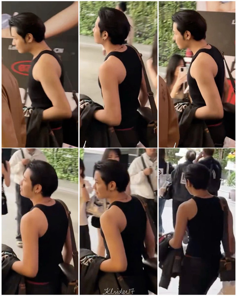 klrider17's tweet photo. Singto in black tank top - unbeatable top. 😳😍🔥🫠

SOTUS TENIVERSARY PRESS TOUR 

#SOTUS10thYearConcert
#KristSingto https://t.co/GkLpknrWJV