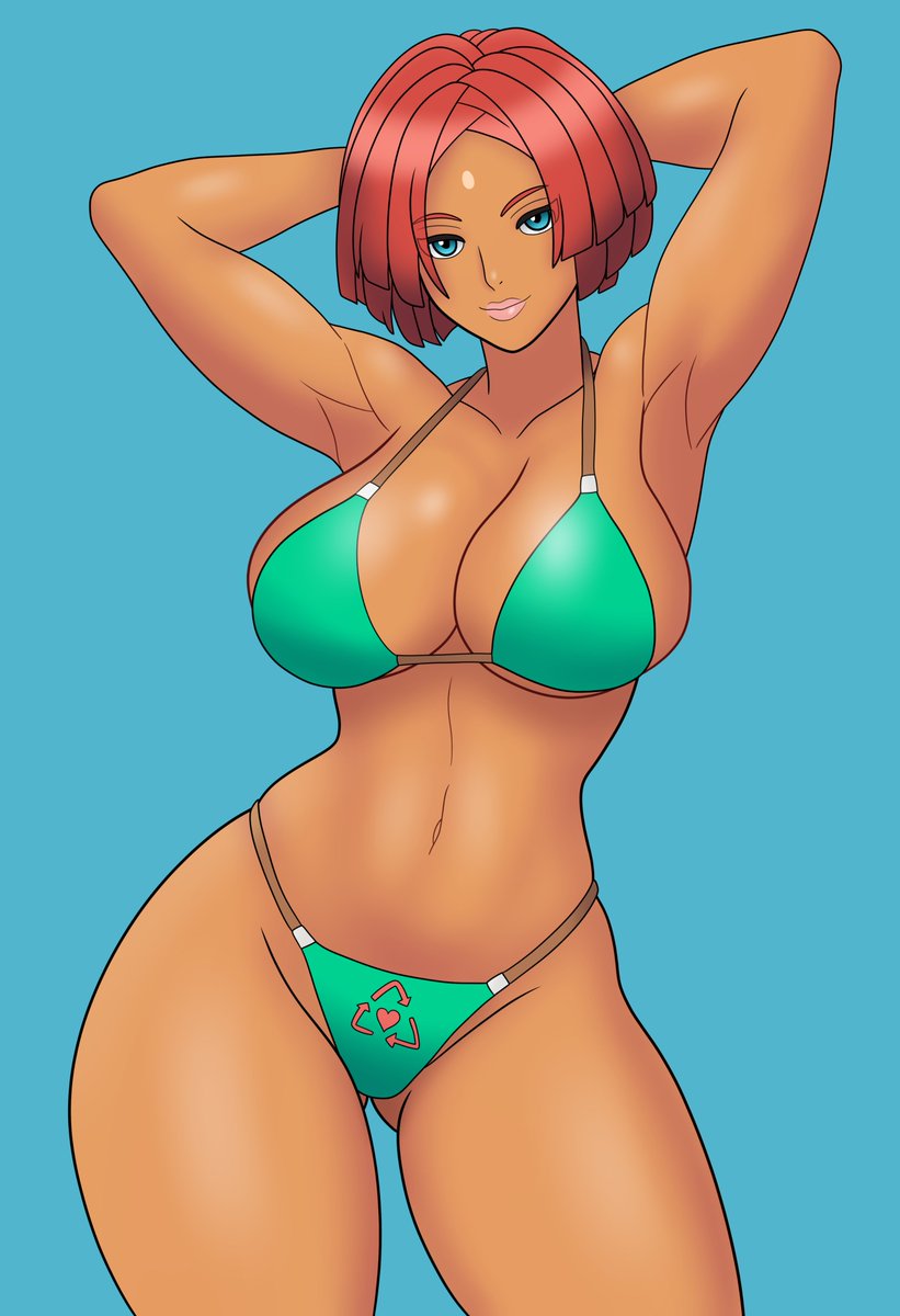 Bojack198's tweet photo. Day 5 of Bikini Month: Giovanna (GGST) https://t.co/glxW1Q3XXw
