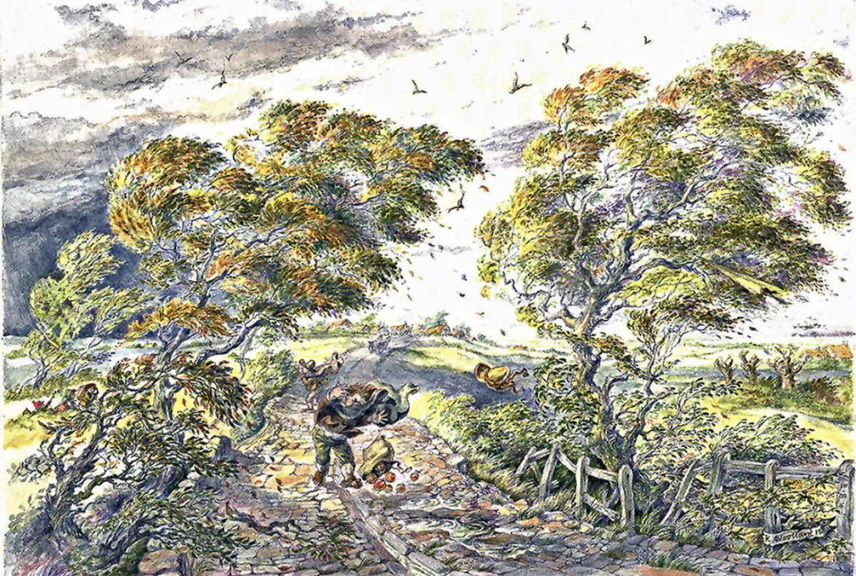 TolkienWorldG's tweet photo. Born on this day in 1924, Kay Woollard (1924–2008) was a British artist best known to Tolkien fans under the pen name Dora Baggins.

Her distinctive illustrations appeared in publications including Amon Hen and Beyond Bree, where her warm, characterful depictions of the Shire and its Hobbits became beloved by generations of readers. 

Just some of her artwork: