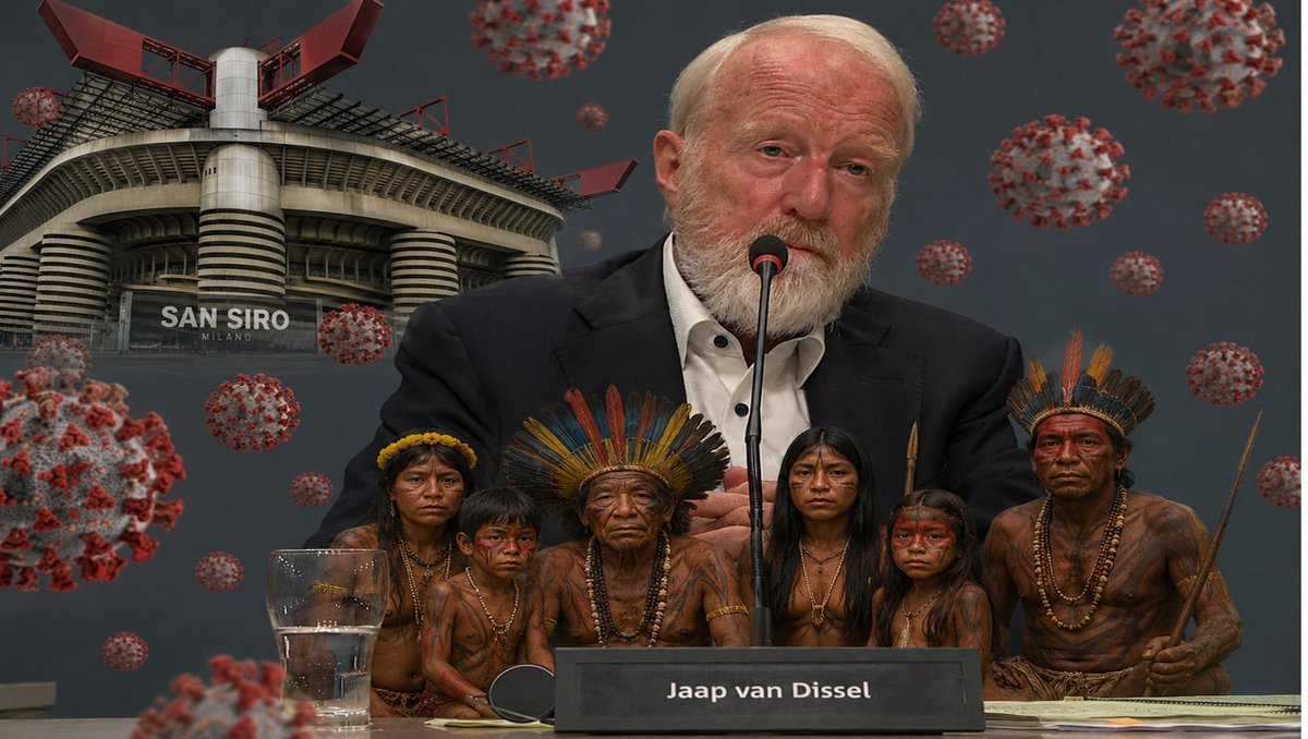 mauricedehond's tweet photo. Het tweede verhoor van Van Dissel was verbijsterend bij #PAEC. Zijn voorbeelden voor buitenbesmettingen bij de wedstrijd in Milaan en de Amazone-indianen zijn zowel ongefundeerd, onlogisch als onwetenschappelijk en laat zien hoe dogmatisch hij is.  
https://t.co/9Q17hBEnRz https://t.co/IFOTQa3aUS