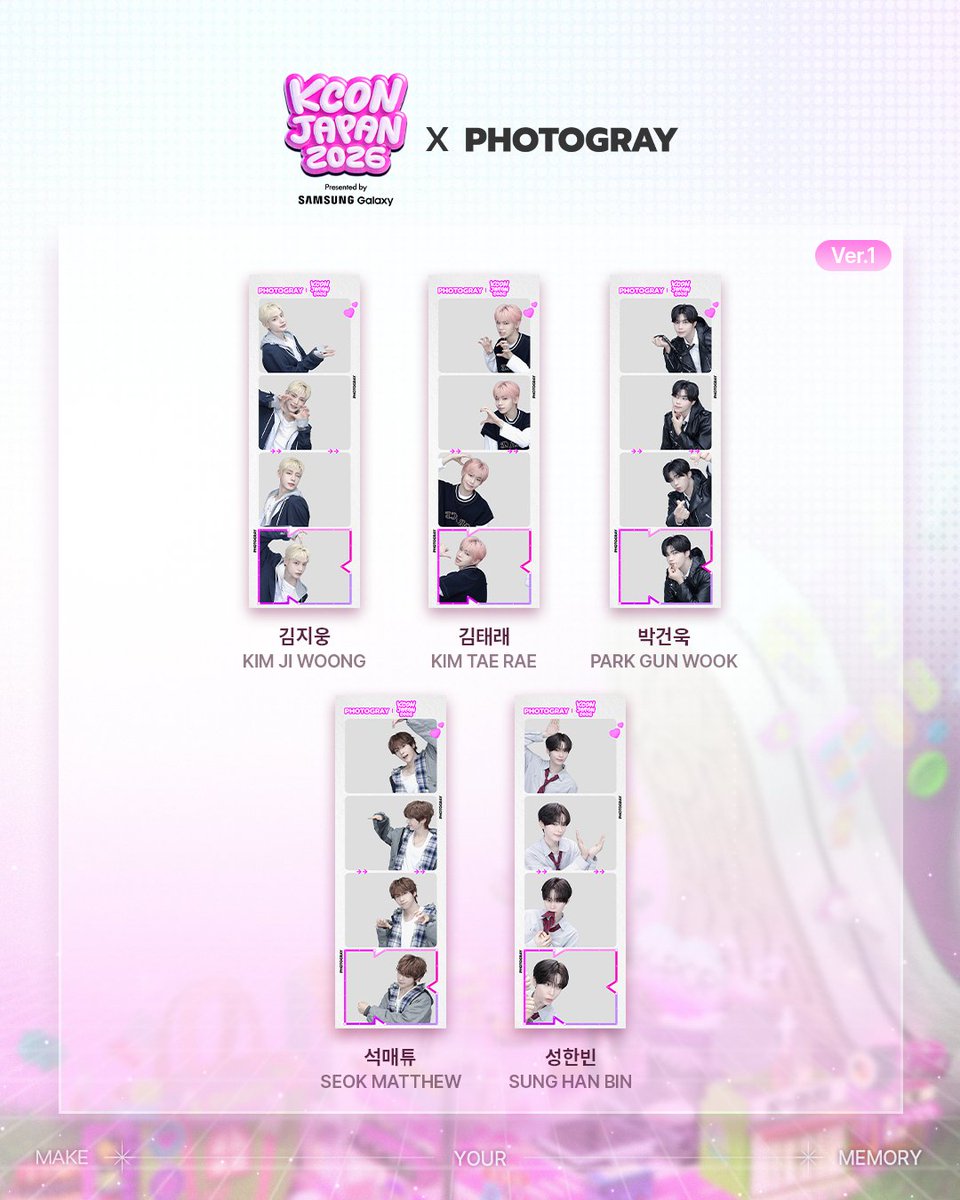 photogray_kr's tweet photo. [KCON JAPAN 2026 X PHOTOGRAY]

KCON JAPAN 2026 ARTIST FRAME OPEN!
<ZEROBASEONE> 프레임이 오픈됩니다✨

7/4(토) ~ 8/2(일)까지 전 세계 포토그레이 매장에서 <ZEROBASEONE> 프레임을 만나보세요!

📍한국 및 글로벌 매장 : 2026.07.04 ~ 2026.08.02
📍일본: 2026.07.14 ~ 2026.08.02

*해당 이벤트는 인스타 피드 or X(구. 트위터) 게시글을 통해 참여 가능하며 (계정 태그 필수)
얼굴 공개 없이 인증하셔도 무방한 점 참고 부탁드립니다 :)

-

【KCON JAPAN 2026 X PHOTOGRAY】

KCON JAPAN 2026 アーティストフレーム OPEN！
<ZEROBASEONE>フレームが登場します✨

2026年7月4日(土)から8月2日(日)まで、<ZEROBASEONE>フレームをPHOTOGRAYでお楽しみください！

📍韓国およびグローバル店舗：2026.07.04 ～ 2026.08.02
📍日本：2026.07.14 ～ 2026.08.02

※本イベントはInstagramまたはX（旧Twitter）への投稿にてご参加いただけます。
（アカウントタグ付け必須／顔出しなしで参加可能）

Make Your Memory, PHOTOGRAY

#KCON #PHOTOGRAY #KCONXPHOTOGRAY