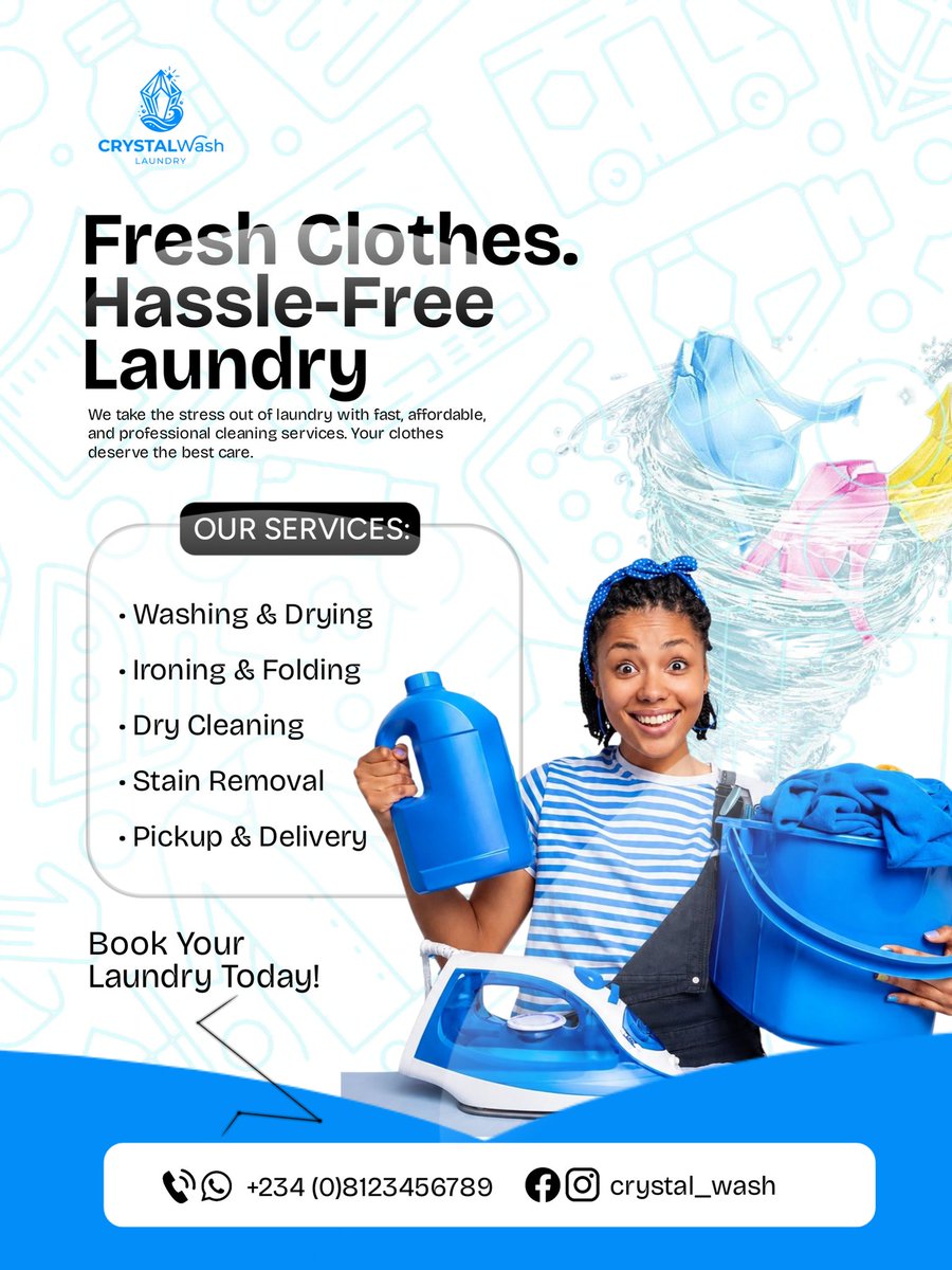 DesignbyAlin's tweet photo. Day 1/31 – Laundry Flyer 🧺

Small steps. Big growth.

I'm committing to 31 days of consistent design to sharpen my creativity and build a stronger portfolio.

Here's Day 1.

#31DaysDesignChallenge #GraphicDesign #DesignJourney https://t.co/FqH2wdtjHH