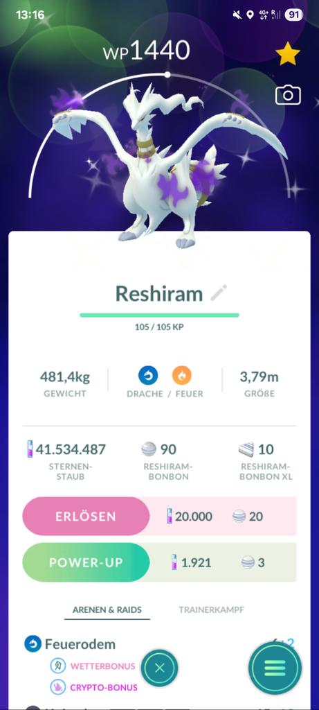 SandraTrueBlood's tweet photo. @MYSTIC7 Didn't even know this could be shiny. 😅 https://t.co/OaWj2hI5yx
