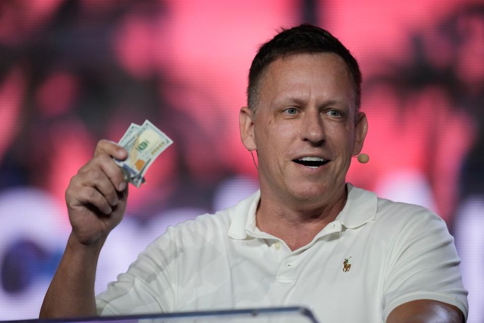 Forbes's tweet photo. Billionaire Peter Thiel Attacks Pope’s AI Stance, Says He’s ‘Working For Chinese Communists’
https://t.co/vD4LerYG5y https://t.co/04FT1AgWJh