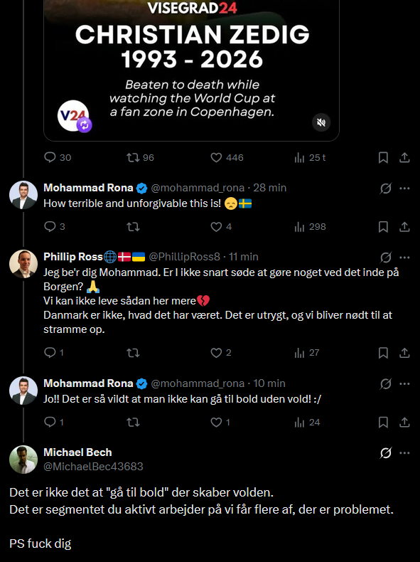 MichaelBec43683's tweet photo. Dette bør være strafbart.
Men i en vestlig verden, hvor de to køn ikke kan defineres, er dette blot en bivirkning.
Virkelighedsforvrængelse til utopi. https://t.co/U0J8q7RZaL