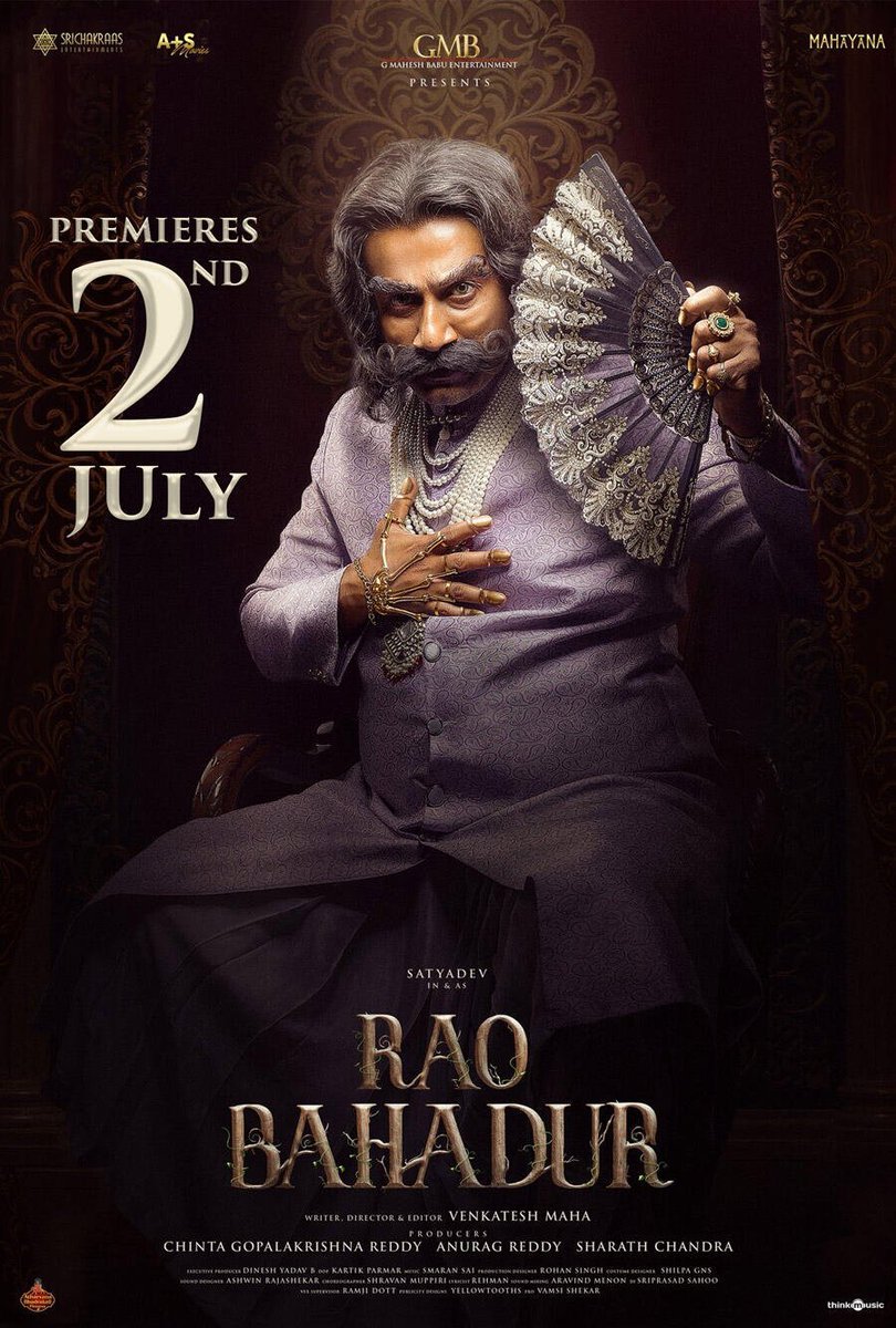 Vakeel_saaab's tweet photo. Another unique attempt by
#VenkateshMaha  Satya Dev anna movie ni single handed ga lepadu 🔥🔥🔥🔥
#RaoBahadur https://t.co/1iBW1DrBa6