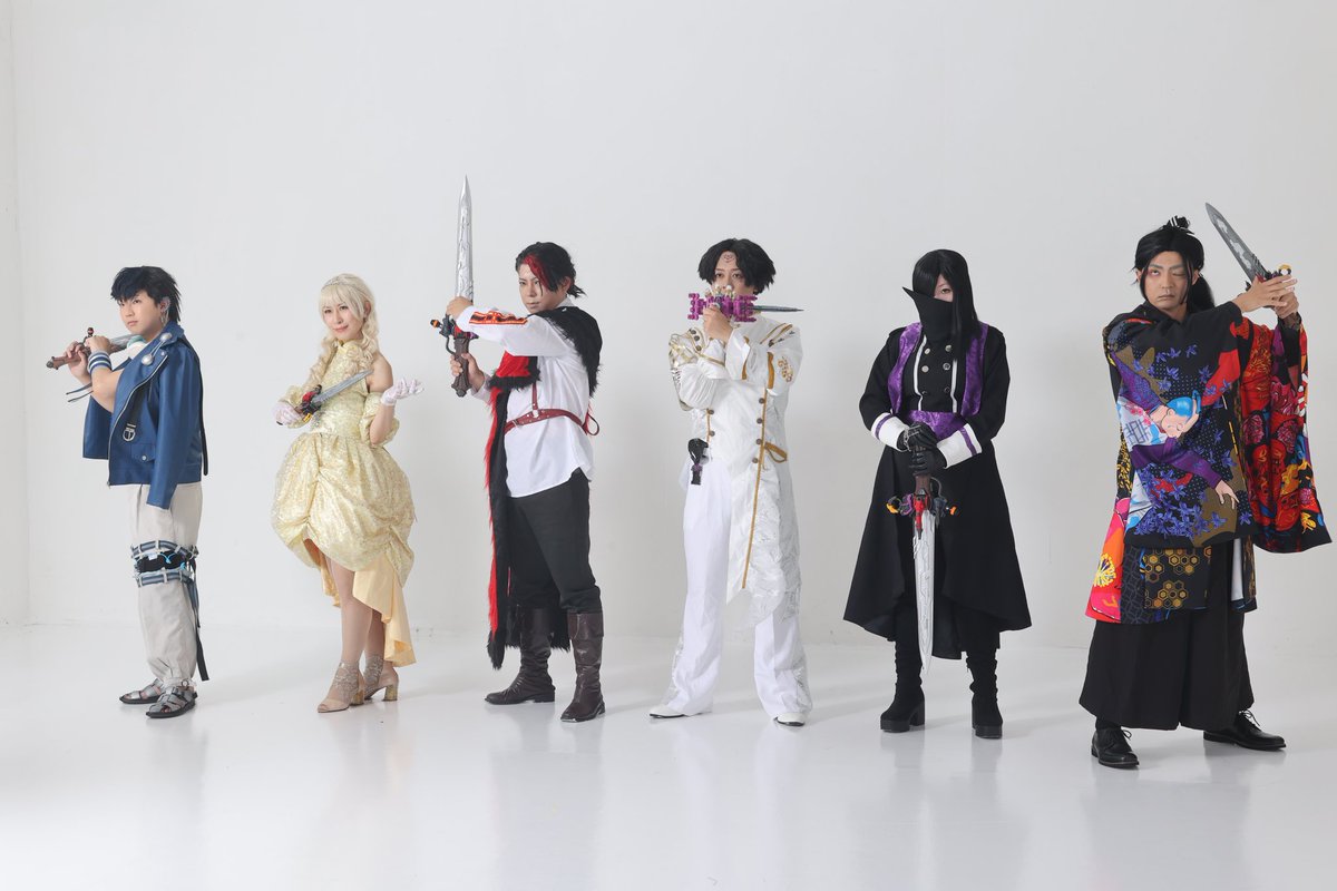 ♥ぽーにょ様♥ コスプレ】 👑⚔️ 王様集合！ 全員のも近いうち載せます