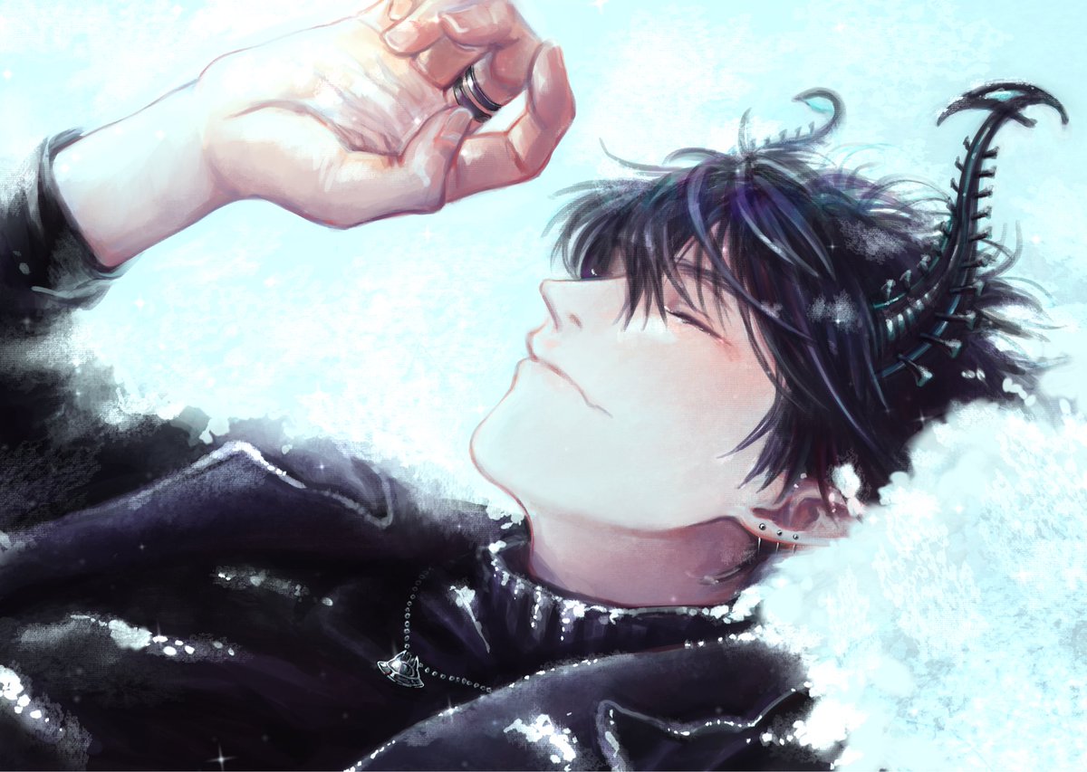 Il_kyuu's tweet photo. RenZottoArt❄️ https://t.co/wuHd70bodF