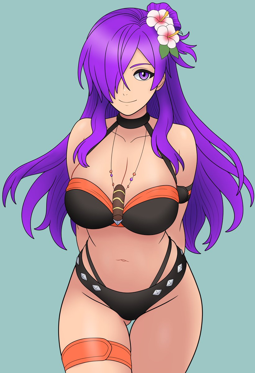 Bojack198's tweet photo. Day 15 of Bikini Month: Shez (Fire Emblem) https://t.co/D3gY2DVjKf