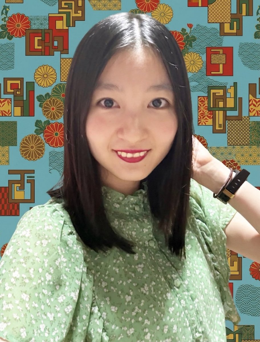 usagi19632's tweet photo. 髪切ったよ💇‍♀️
夏のグリーンワンピース👗に合わせてみた

#セミロング　#70s #レトロファッション
#夏コーデ https://t.co/1uGf1r49zM