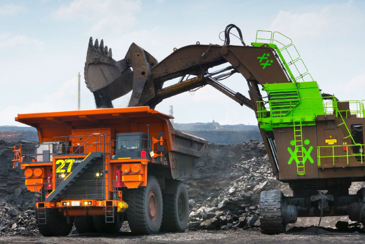 im_mining's tweet photo. #SouthAfrica mining major @ExxaroResources will host the technological demo for @hitachicm_jp's #hybrid #miningtruck at its #Grootegeluk operation starting 2027. The companies already have a long partnership as the mine has a large existing #Hitachi fleet https://t.co/gkP0KgEocd https://t.co/f1irtYrcpX