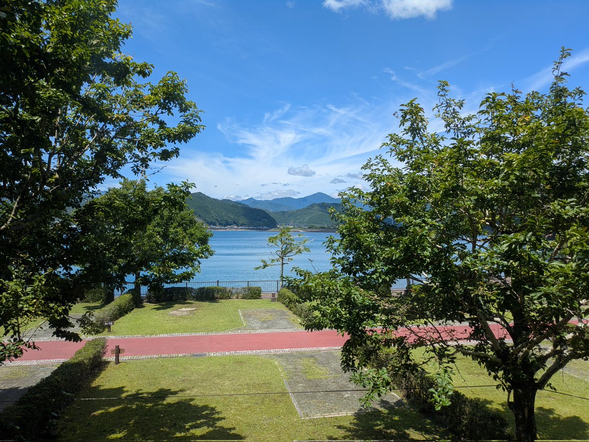 dreambox327's tweet photo. 新たな地へ
スタッフみんないい人そう
さっそく鹿に遭遇
リスもいるらしい
#おてつたび https://t.co/yVb8dAUkch