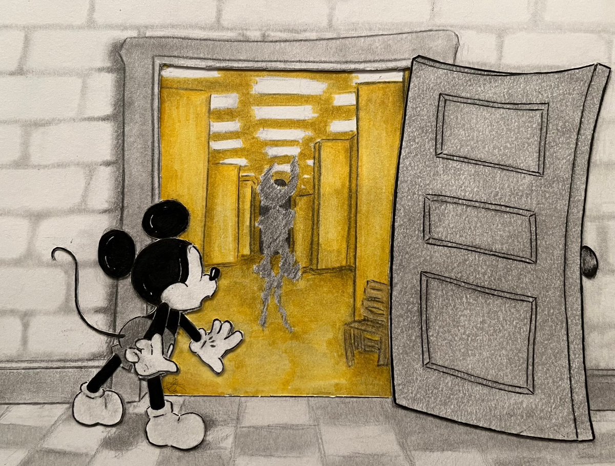 JaniceDoodles's tweet photo. #backrooms #Bendy #mickeymouse https://t.co/ngxX08SyuQ