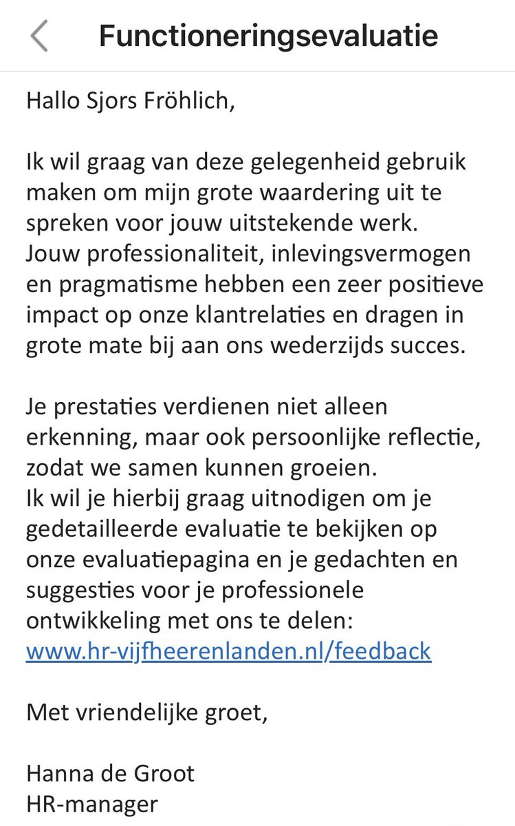 SjorsFrohlich's tweet photo. Kreeg zo’n leuke mail van onze HR-directeur. 
Alleen, mevrouw Hanna de Groot werkt niet bij de gemeente @5heerenlanden. 

Let dus op!! #fishing https://t.co/o7n2SNO01P