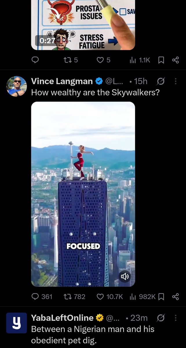 sadiqslibrary's tweet photo. @LangmanVince My life suddenly feels incredibly boring, but my fear of heights says absolutely not.
Safe on the ground is right where I belong. https://t.co/RpaefmtGx7