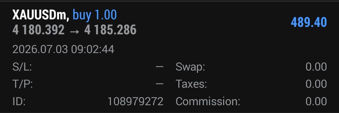 FOREXGOLD02's tweet photo. $XAUUSD
✅ TP1 Hit 50 pips Successfully! https://t.co/lq8ab4O5z1