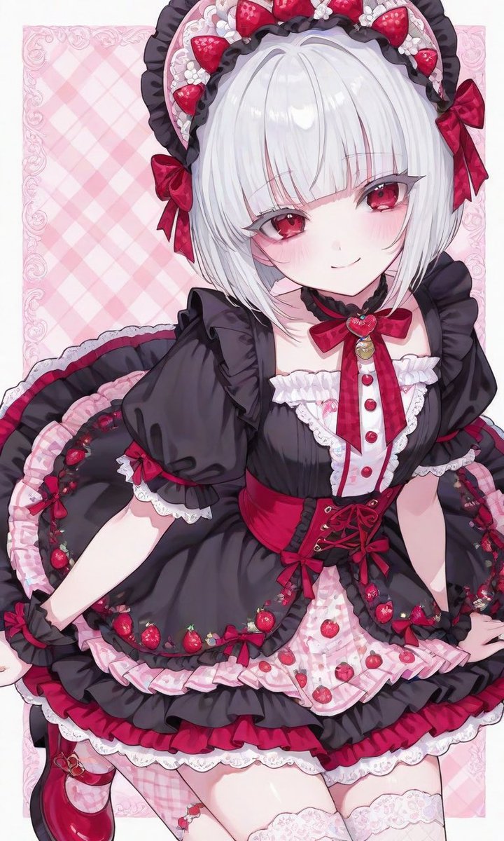 sya_mi_lun's tweet photo. 【プロンプト配布】 #minoriのプロンプト 

フルーツ×ロリータシリーズ2️⃣
黒苺ロリータ🐈‍⬛🍓

衣装部分のみ
1枚目のALTに載せております️📝
引用でぜひイラスト見せてください！！ https://t.co/yTH4l4EgcA