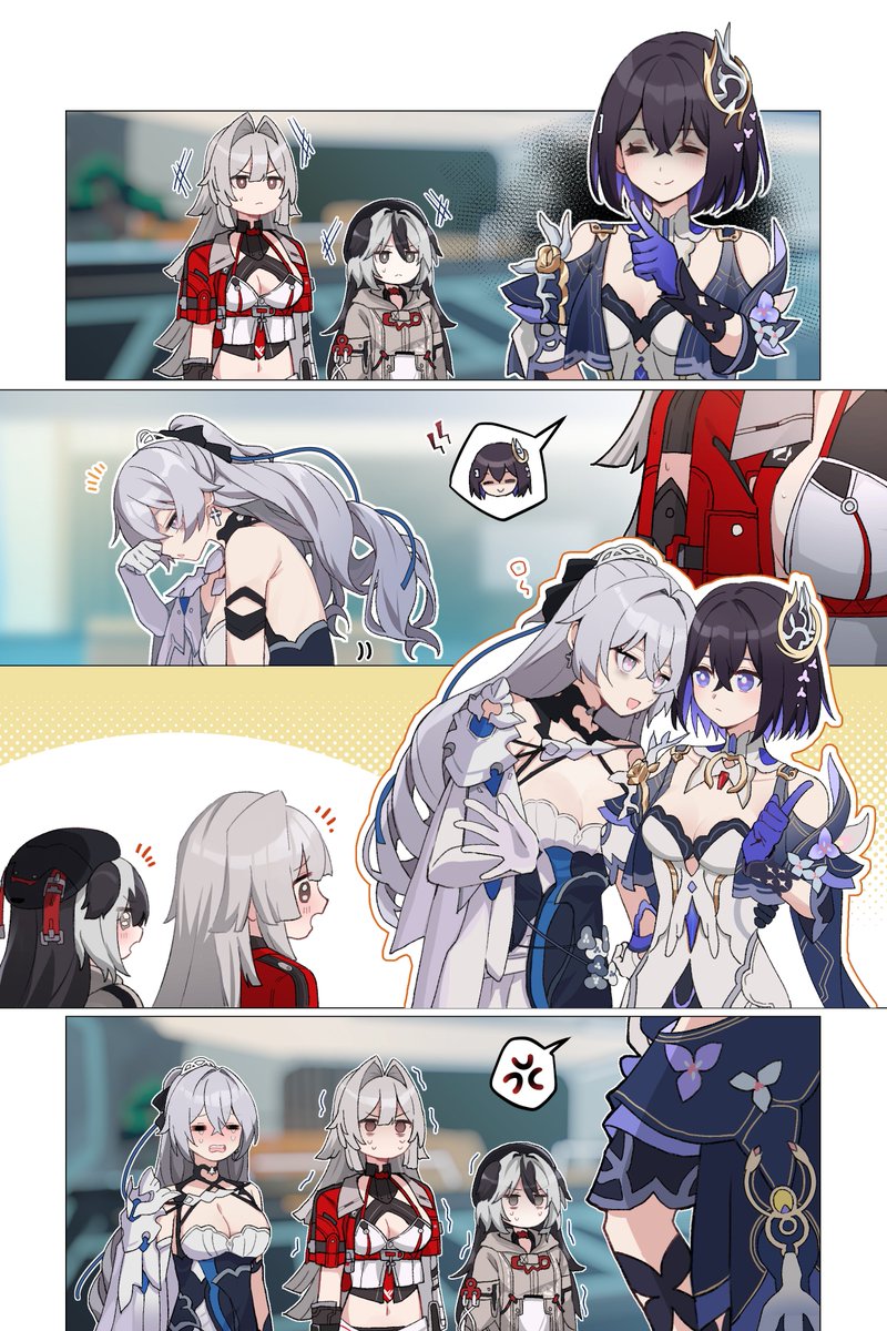 HonkaiImpact3rd's tweet photo. "On Why You Should Never Upset Your Doctor"

Kudos to Captain @tare_nu  for the amazing fanwork!

#HonkaiImpact3rd https://t.co/21EuE48lUw