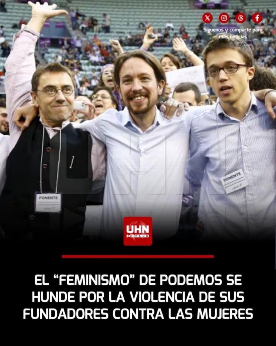 jorgeerrazuriz's tweet photo. Con razón @GiorgioJackson se auto exilio bajo las polleras de sus amigos de @PODEMOS en España 🇪🇸 : @ierrejon @PabloIglesias y @monedero ( los tres acusados de abuso y acoso sexual ) https://t.co/aQuHa5TAFK