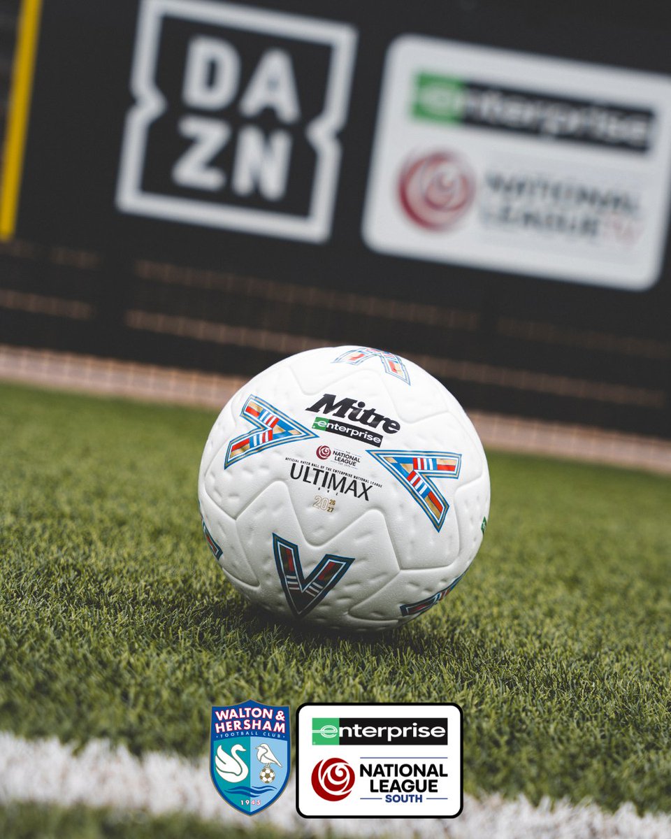 waltonhershamfc's tweet photo. ⚽️ New balls please! 

Looking forward to scoring a few with the new Mitre ball in the @NL_Enterprise South. 🦢 https://t.co/6svlGKZufJ